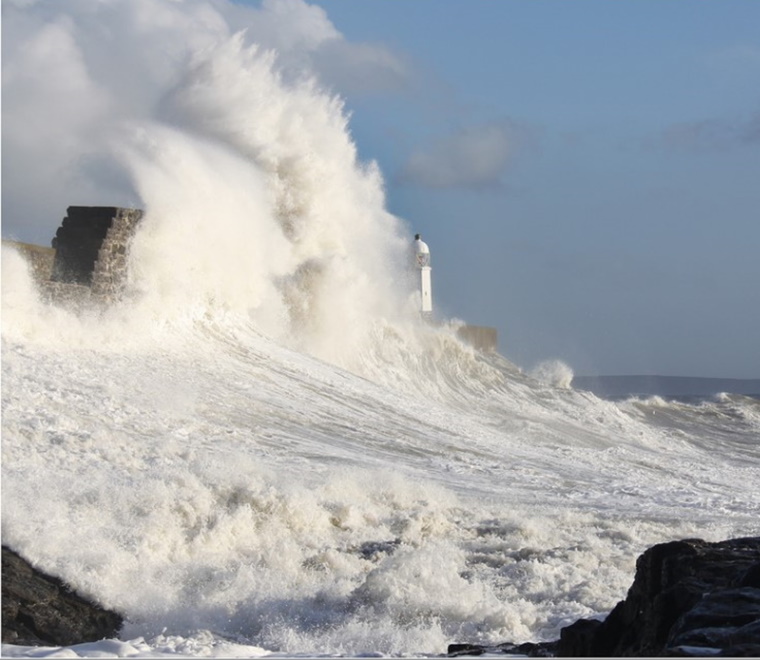 Predicting extreme waves and water levels where land meets water
